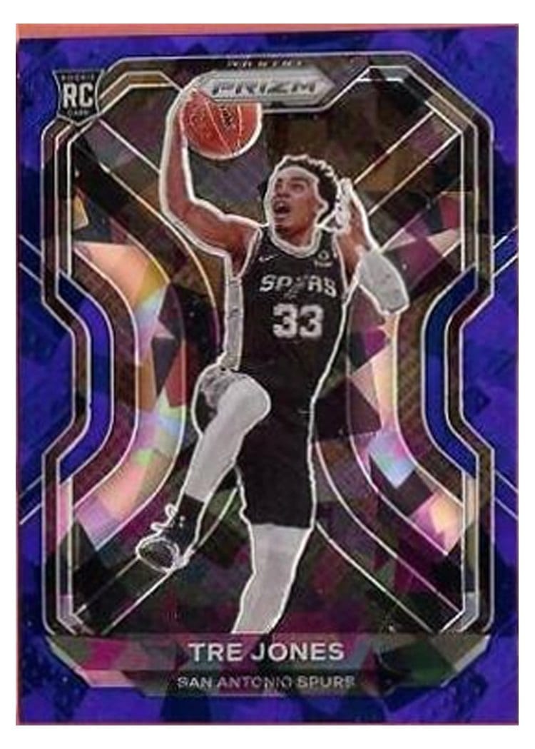 2020-21 Panini Prizm Base Set Tre Jones #291 card