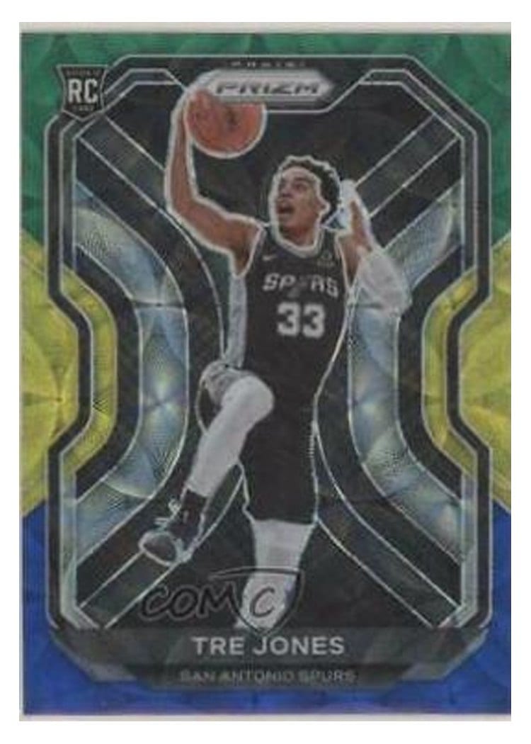 2020-21 Panini Prizm Base Set Tre Jones #291 card