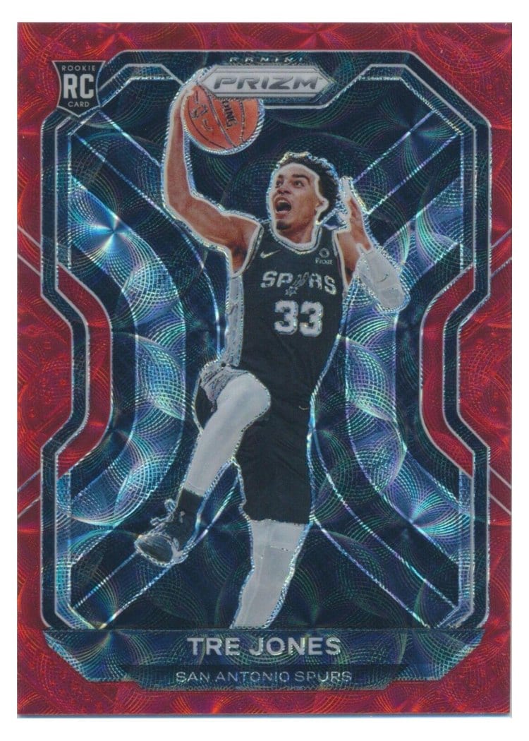 2020-21 Panini Prizm Base Set Tre Jones #291 card