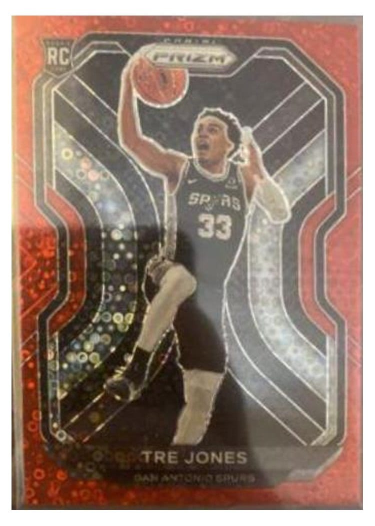 2020-21 Panini Prizm Base Set Tre Jones #291 card