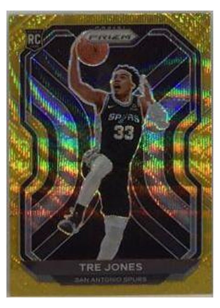 2020-21 Panini Prizm Base Set Tre Jones #291 card