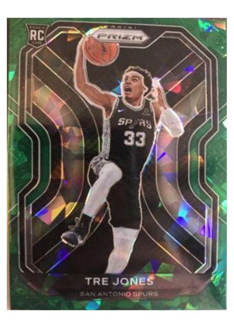 2020-21 Panini Prizm Base Set Tre Jones #291 card