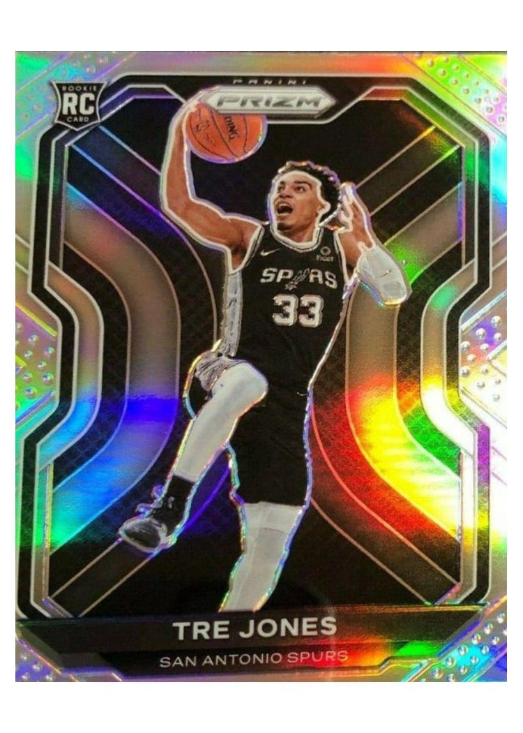 2020-21 Panini Prizm Base Set Tre Jones #291 card