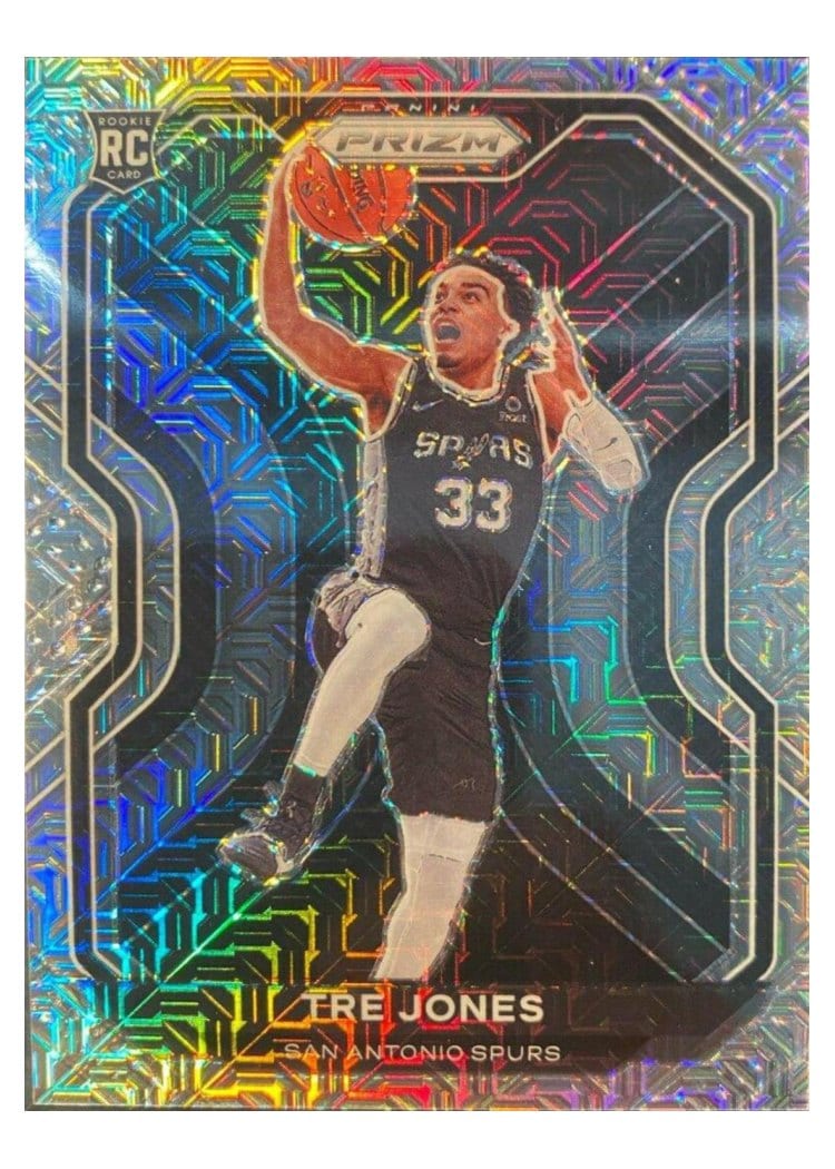 2020-21 Panini Prizm Base Set Tre Jones #291 card
