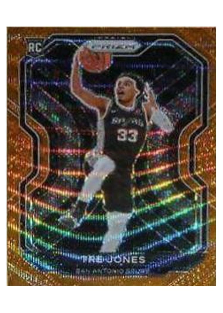 2020-21 Panini Prizm Base Set Tre Jones #291 card
