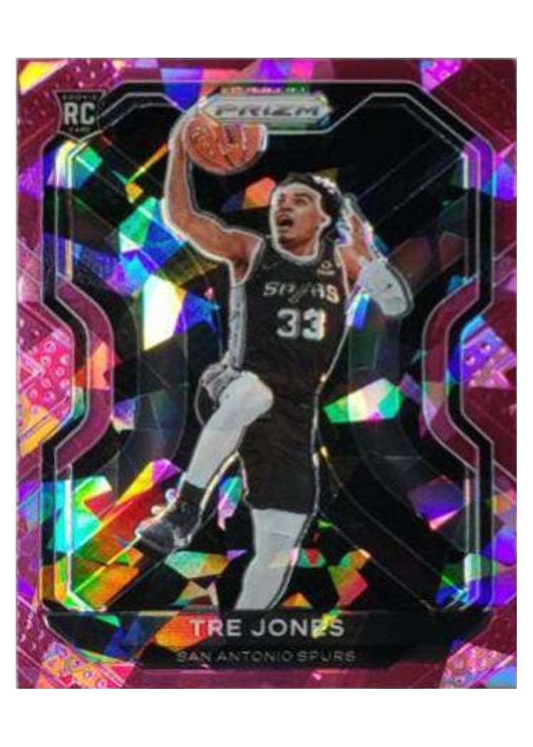 2020-21 Panini Prizm Base Set Tre Jones #291 card