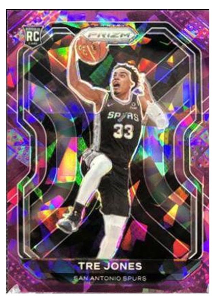2020-21 Panini Prizm Base Set Tre Jones #291 card