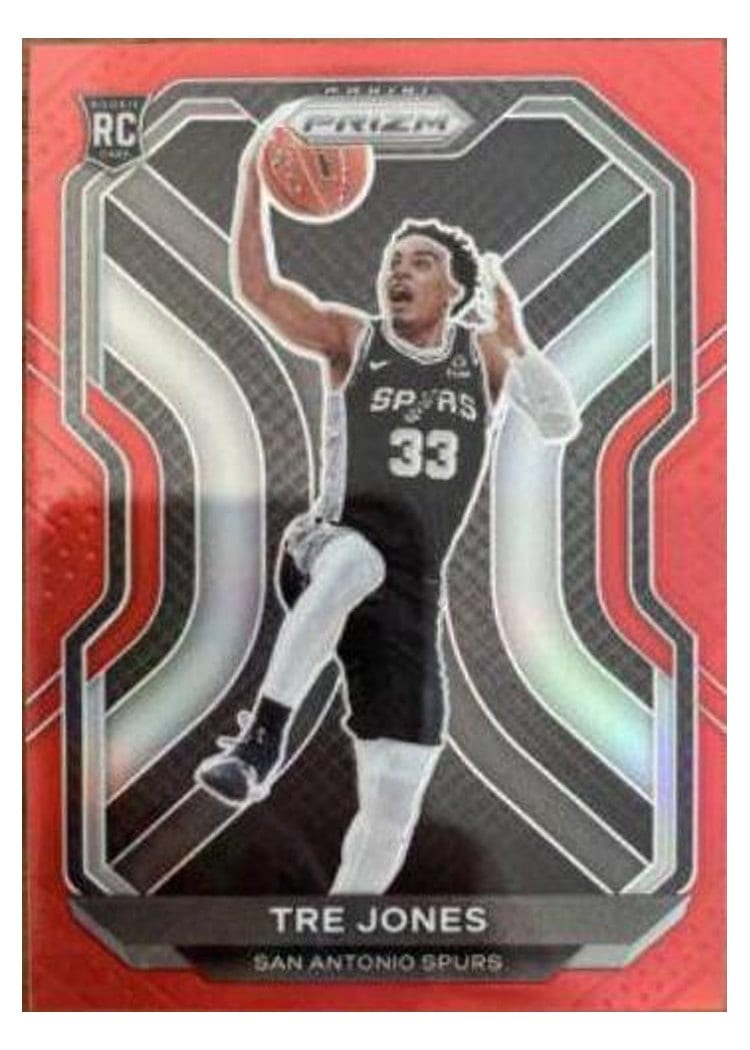 2020-21 Panini Prizm Base Set Tre Jones #291 card