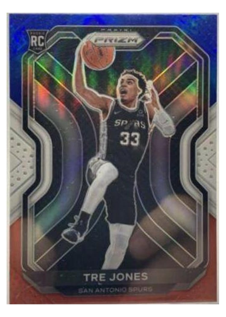 2020-21 Panini Prizm Base Set Tre Jones #291 card