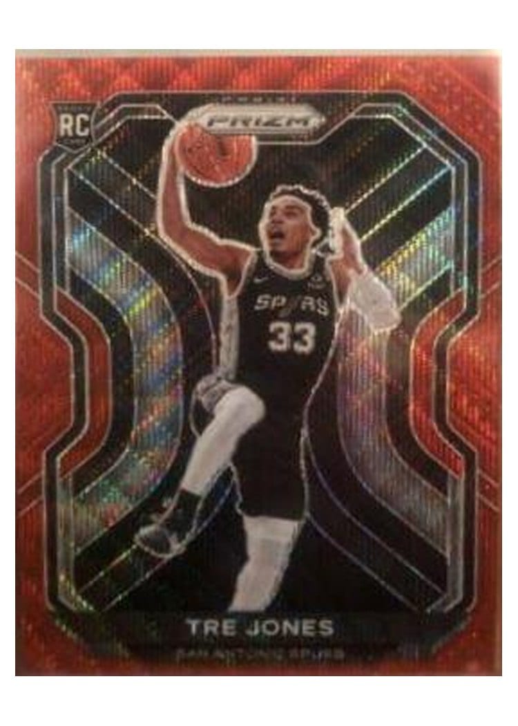 2020-21 Panini Prizm Base Set Tre Jones #291 card