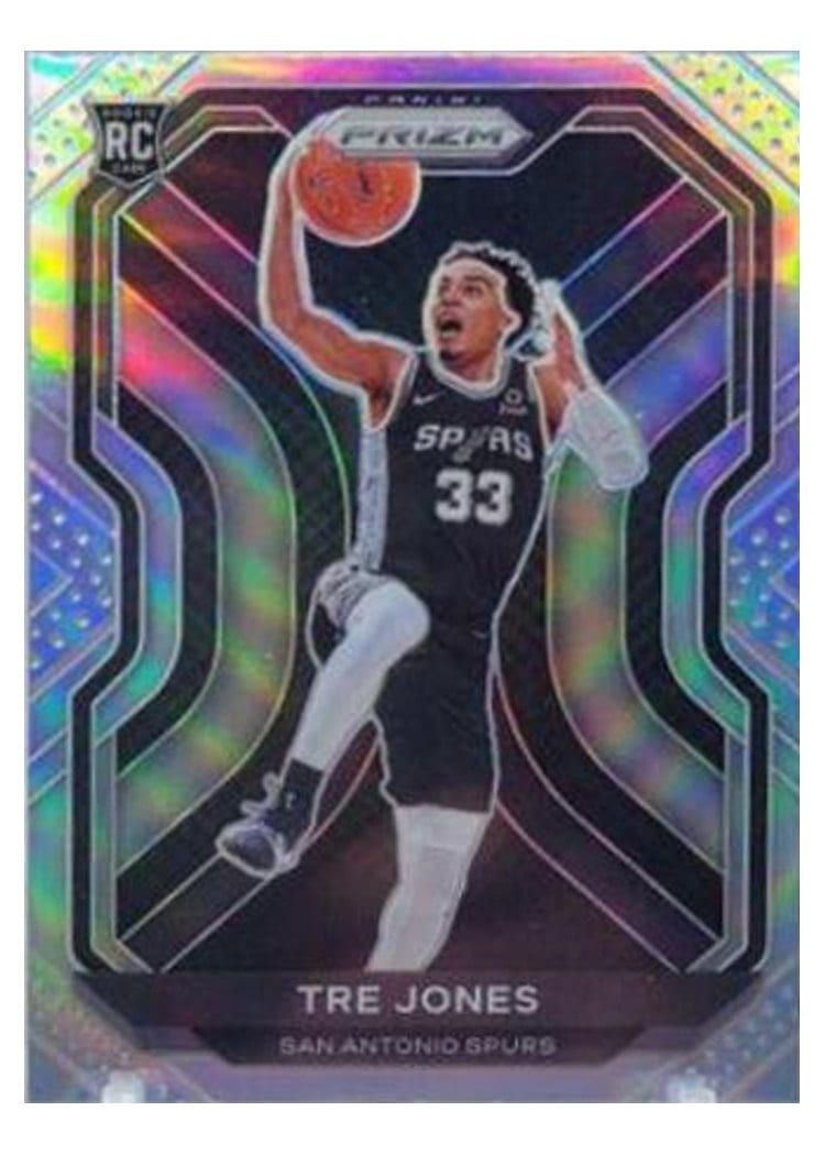 2020-21 Panini Prizm Base Set Tre Jones #291 card