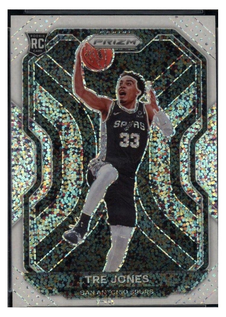 2020-21 Panini Prizm Base Set Tre Jones #291 card