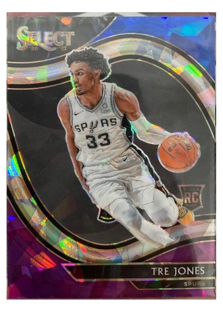 2020-21 Panini Select Base Set Tre Jones #263 card