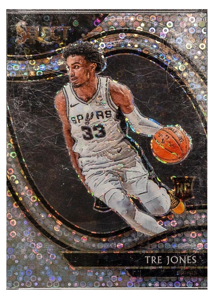 2020-21 Panini Select Base Set Tre Jones #263 card