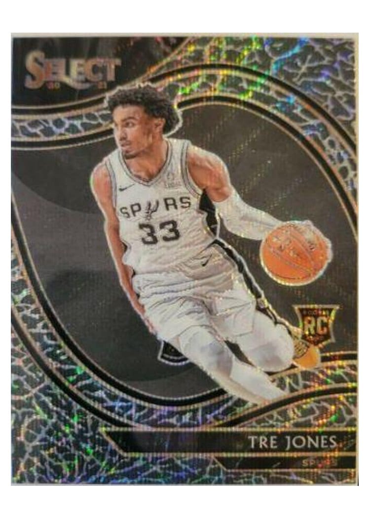 2020-21 Panini Select Base Set Tre Jones #263 card