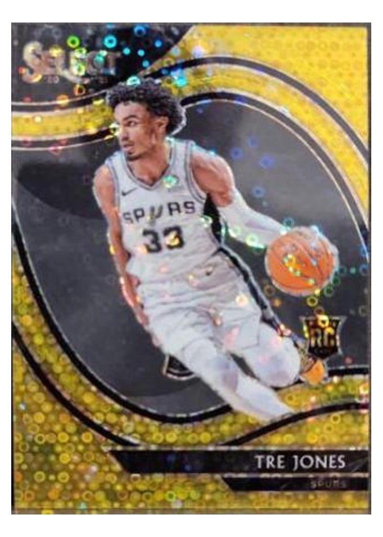 2020-21 Panini Select Base Set Tre Jones #263 card