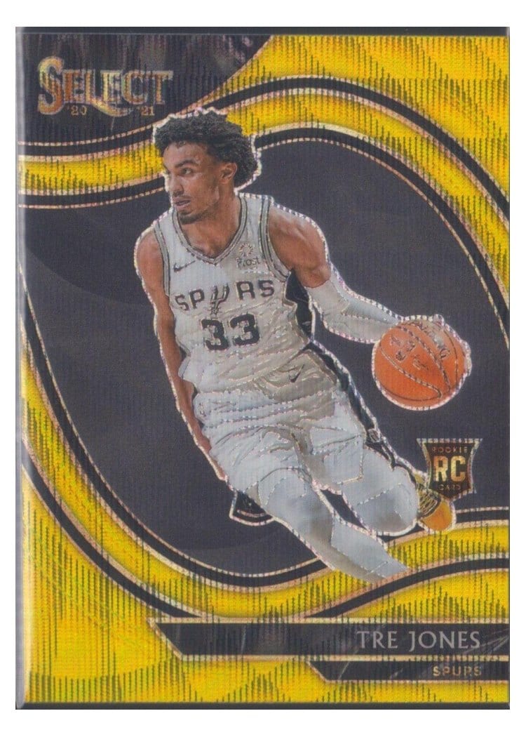 2020-21 Panini Select Base Set Tre Jones #263 card