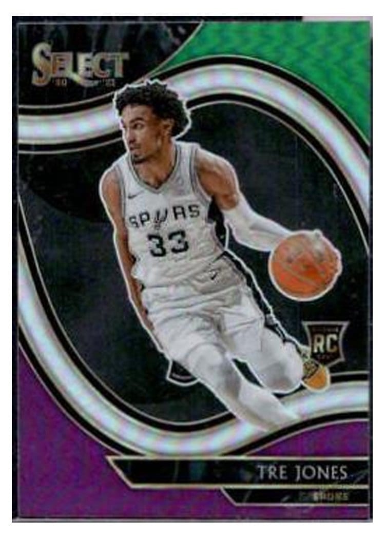 2020-21 Panini Select Base Set Tre Jones #263 card