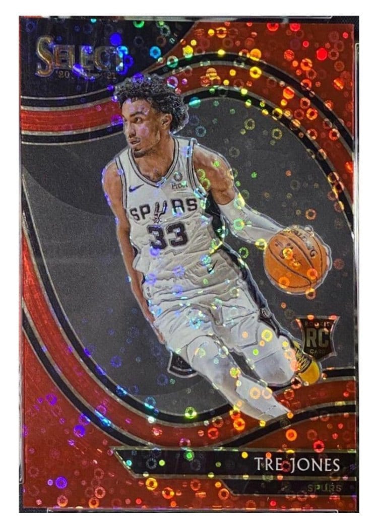 2020-21 Panini Select Base Set Tre Jones #263 card