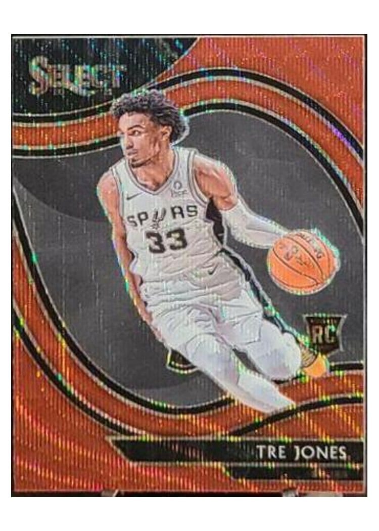 2020-21 Panini Select Base Set Tre Jones #263 card