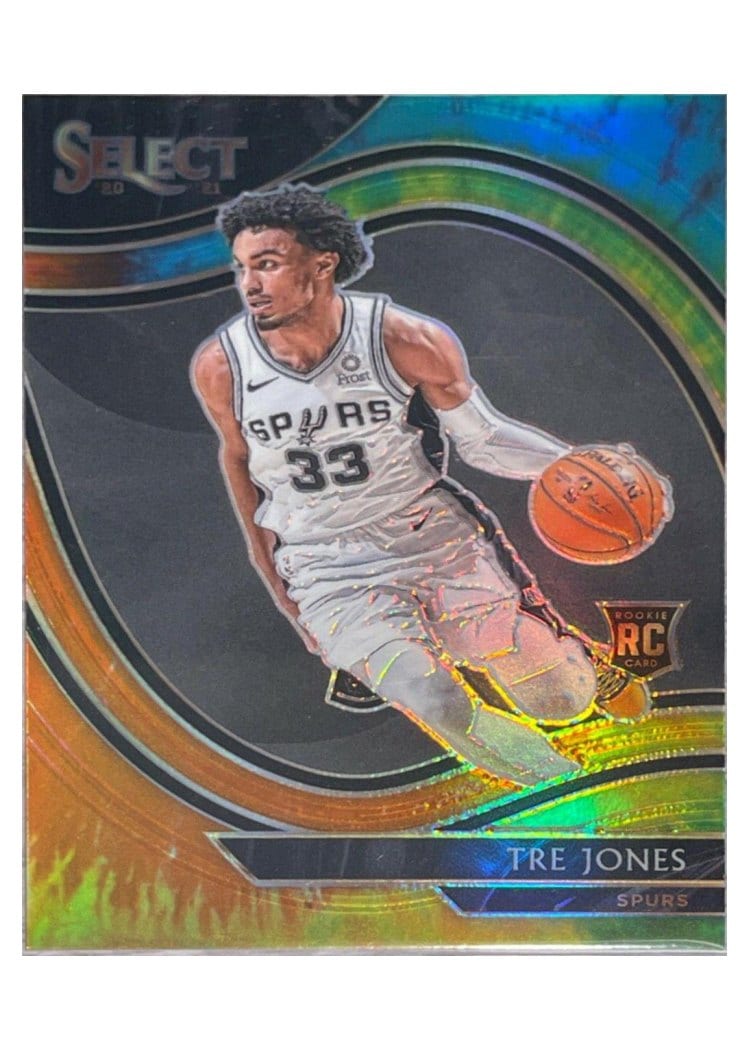 2020-21 Panini Select Base Set Tre Jones #263 card