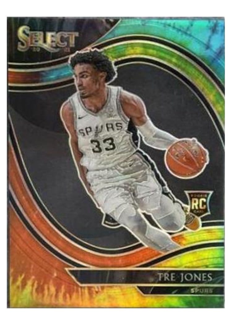 2020-21 Panini Select Base Set Tre Jones #263 card