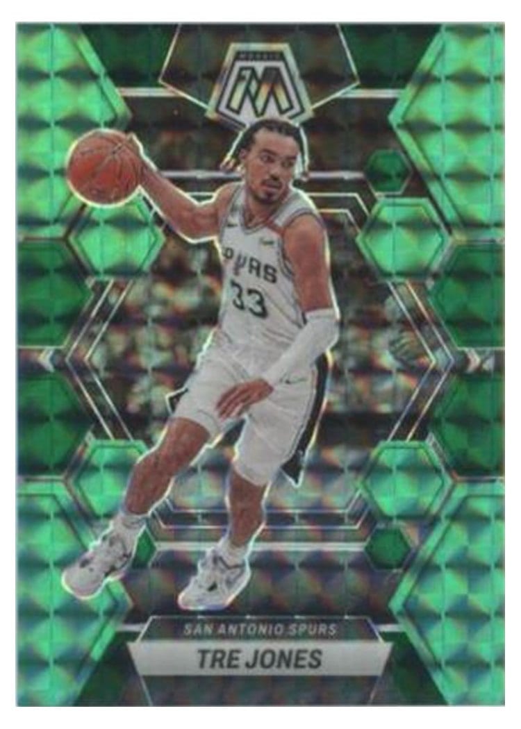 2022-23 Panini Mosaic Base Set Tre Jones #173 card