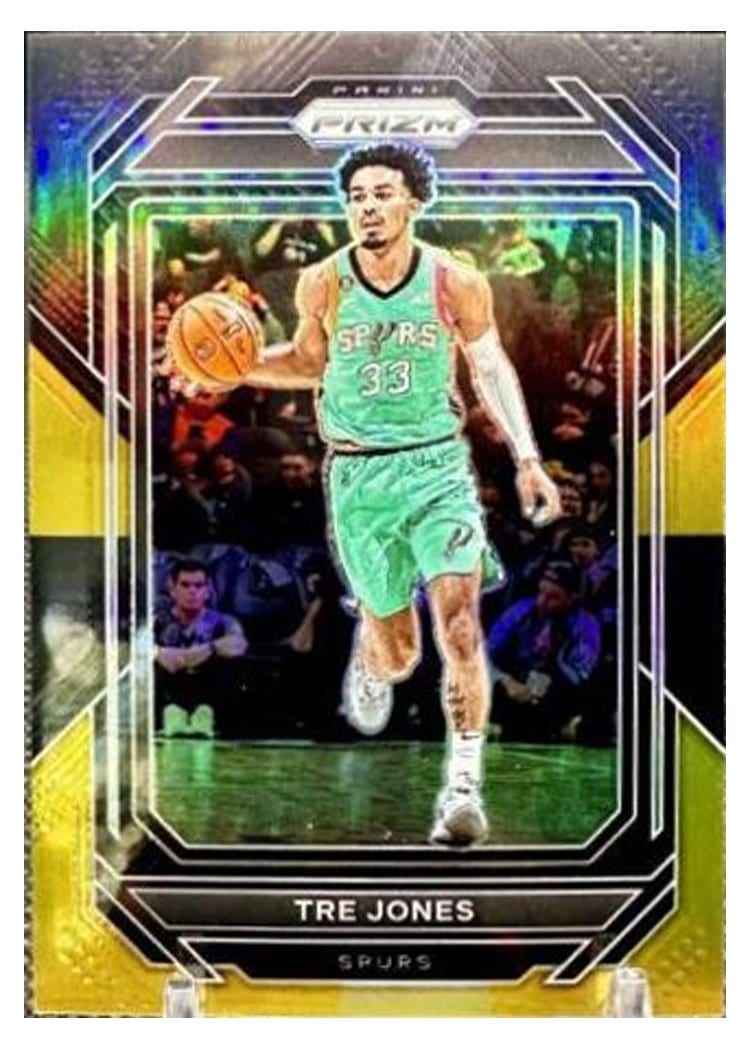 2022-23 Panini Prizm Base Set Tre Jones #209 card