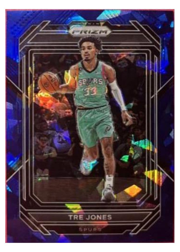 2022-23 Panini Prizm Base Set Tre Jones #209 card