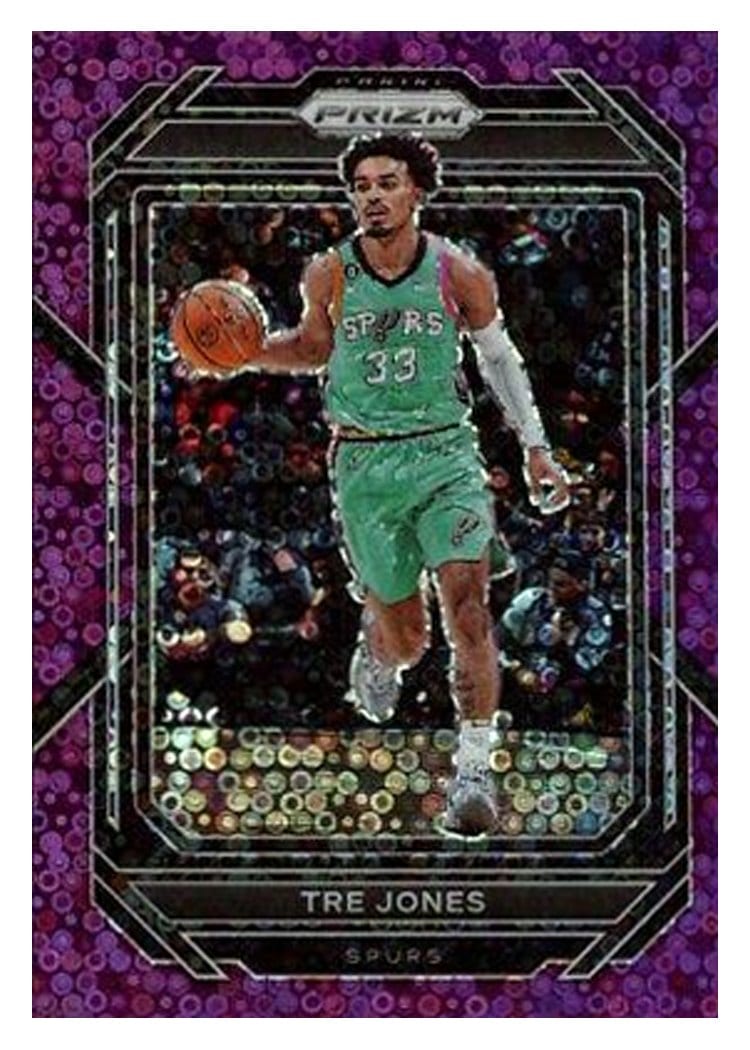 2022-23 Panini Prizm Base Set Tre Jones #209 card