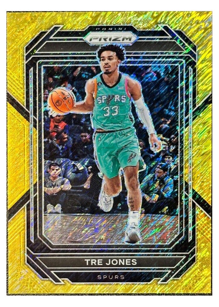 2022-23 Panini Prizm Base Set Tre Jones #209 card