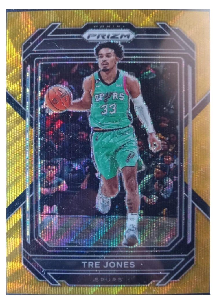 2022-23 Panini Prizm Base Set Tre Jones #209 card