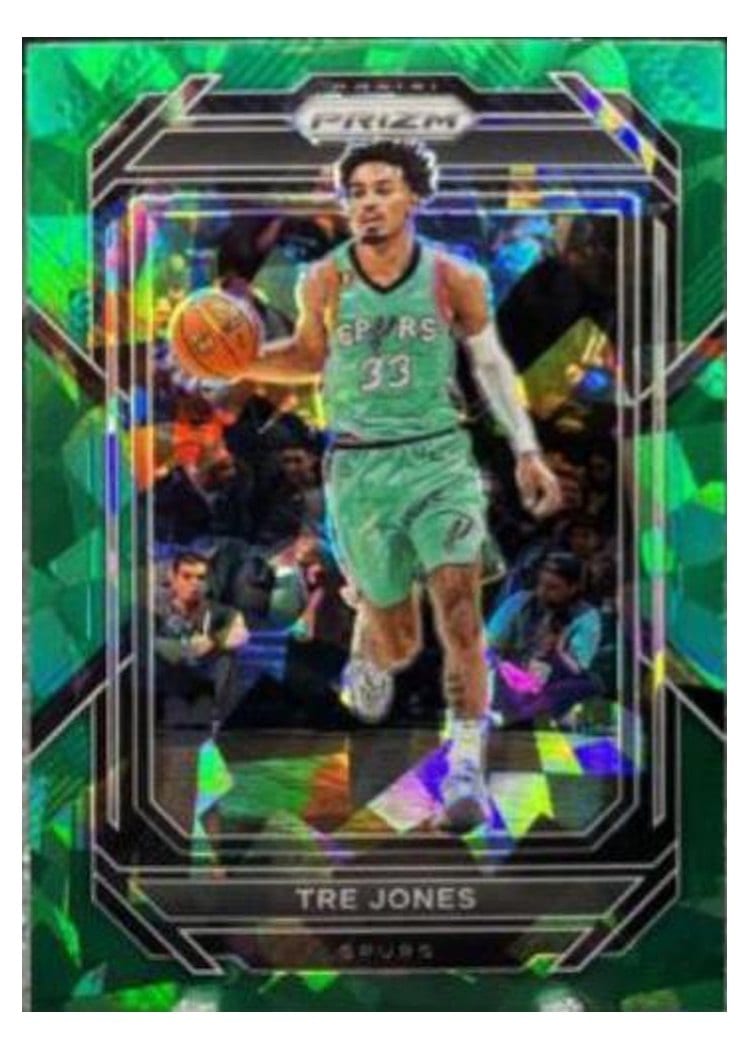 2022-23 Panini Prizm Base Set Tre Jones #209 card