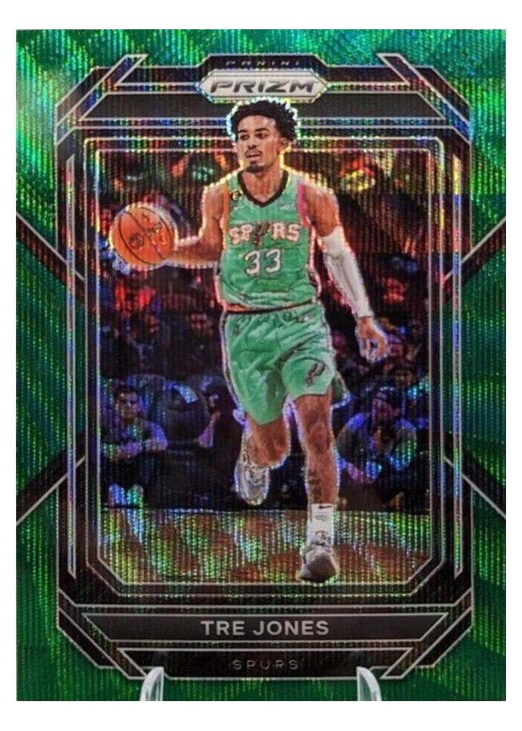 2022-23 Panini Prizm Base Set Tre Jones #209 card