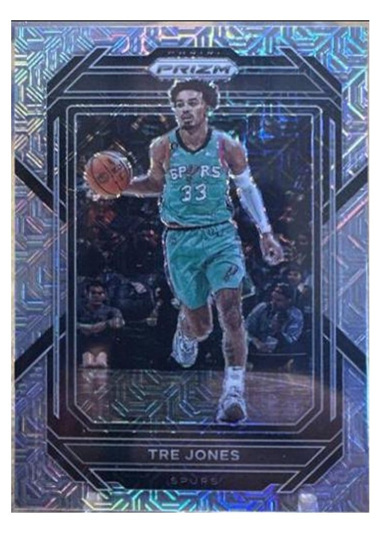 2022-23 Panini Prizm Base Set Tre Jones #209 card