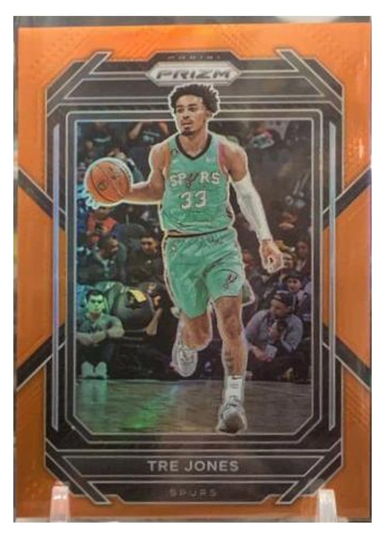 2022-23 Panini Prizm Base Set Tre Jones #209 card