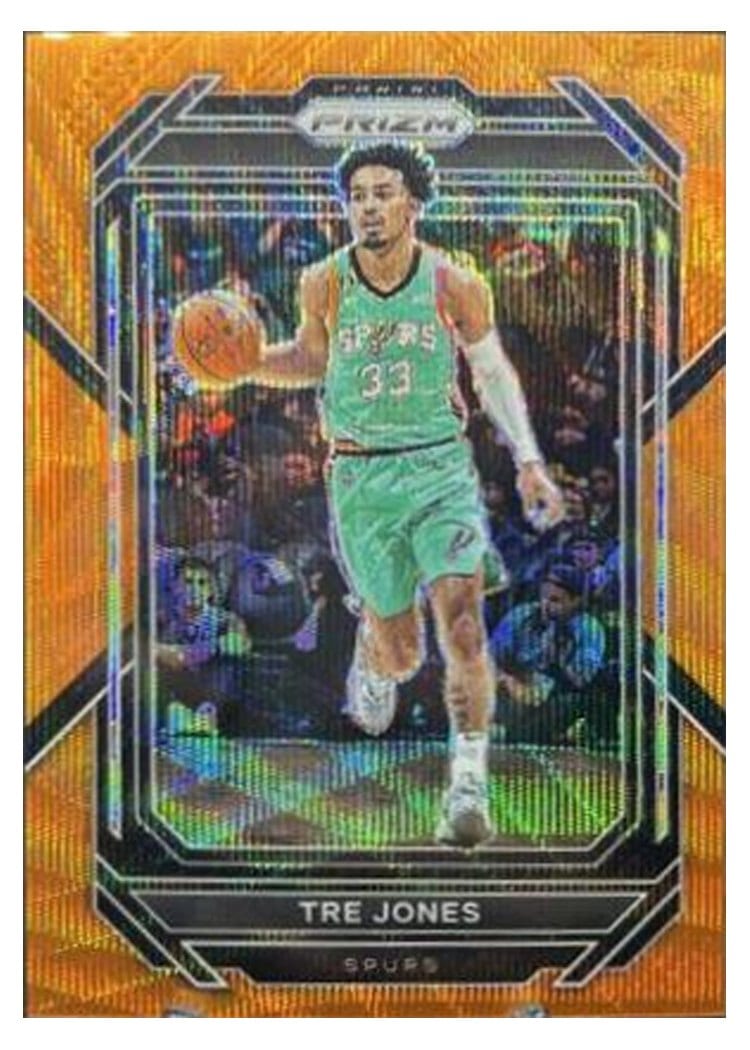 2022-23 Panini Prizm Base Set Tre Jones #209 card