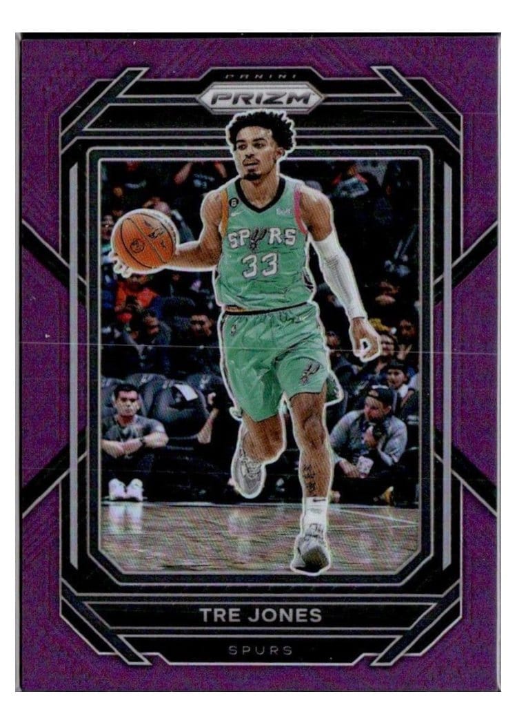 2022-23 Panini Prizm Base Set Tre Jones #209 card