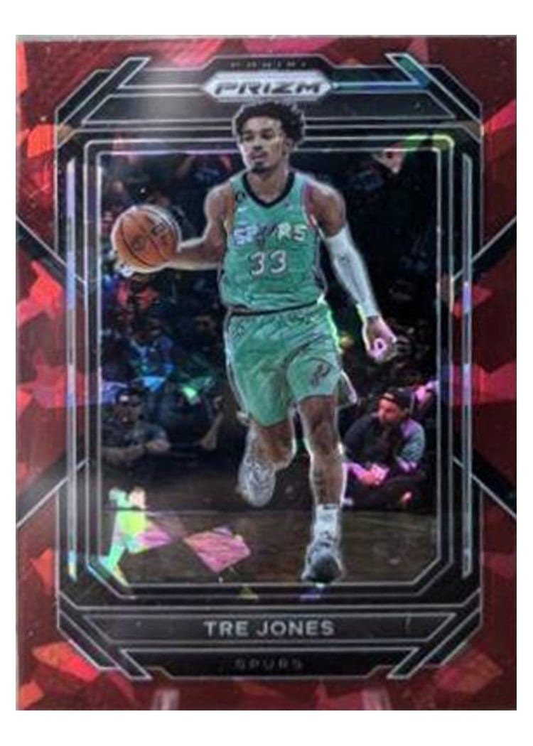 2022-23 Panini Prizm Base Set Tre Jones #209 card