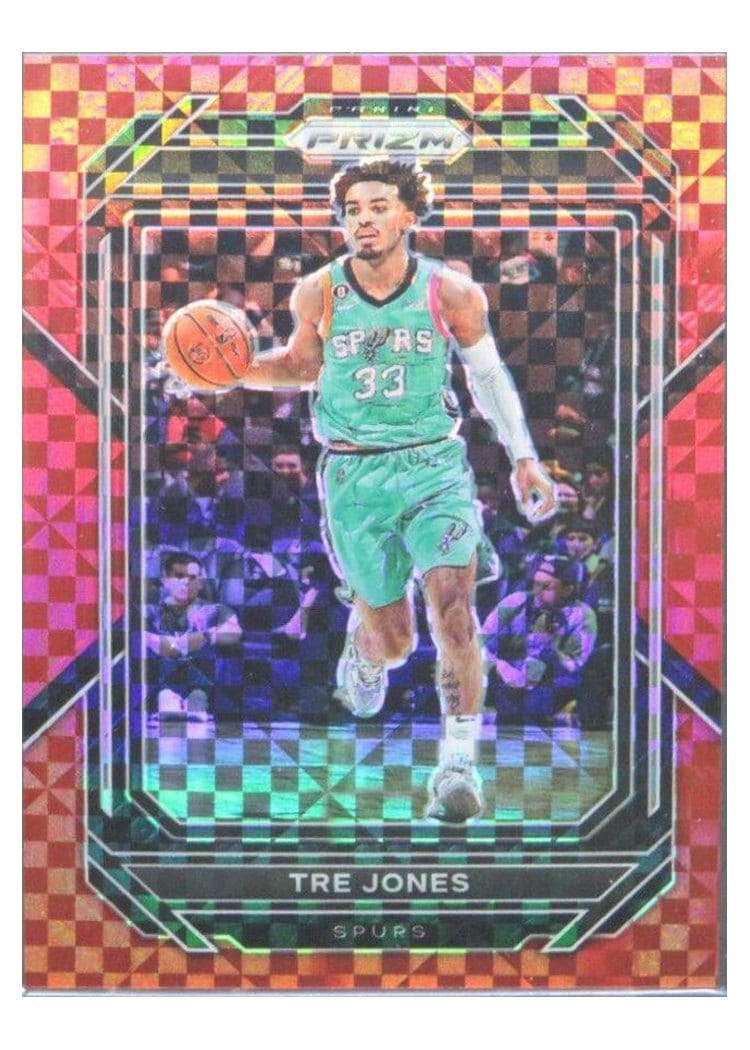 2022-23 Panini Prizm Base Set Tre Jones #209 card