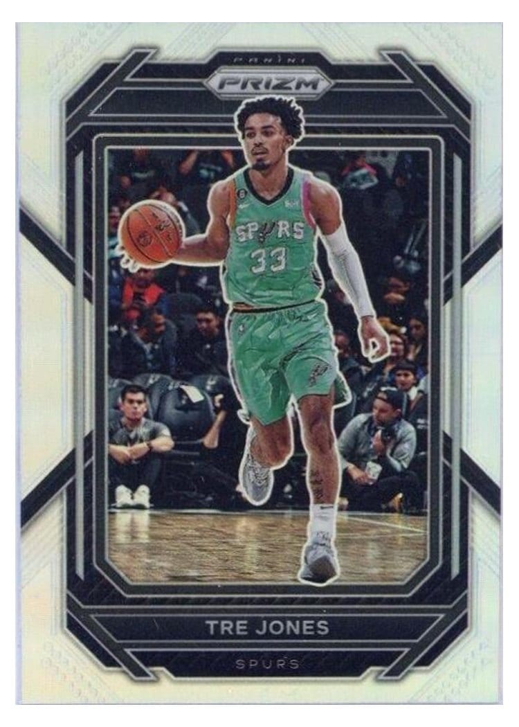 2022-23 Panini Prizm Base Set Tre Jones #209 card