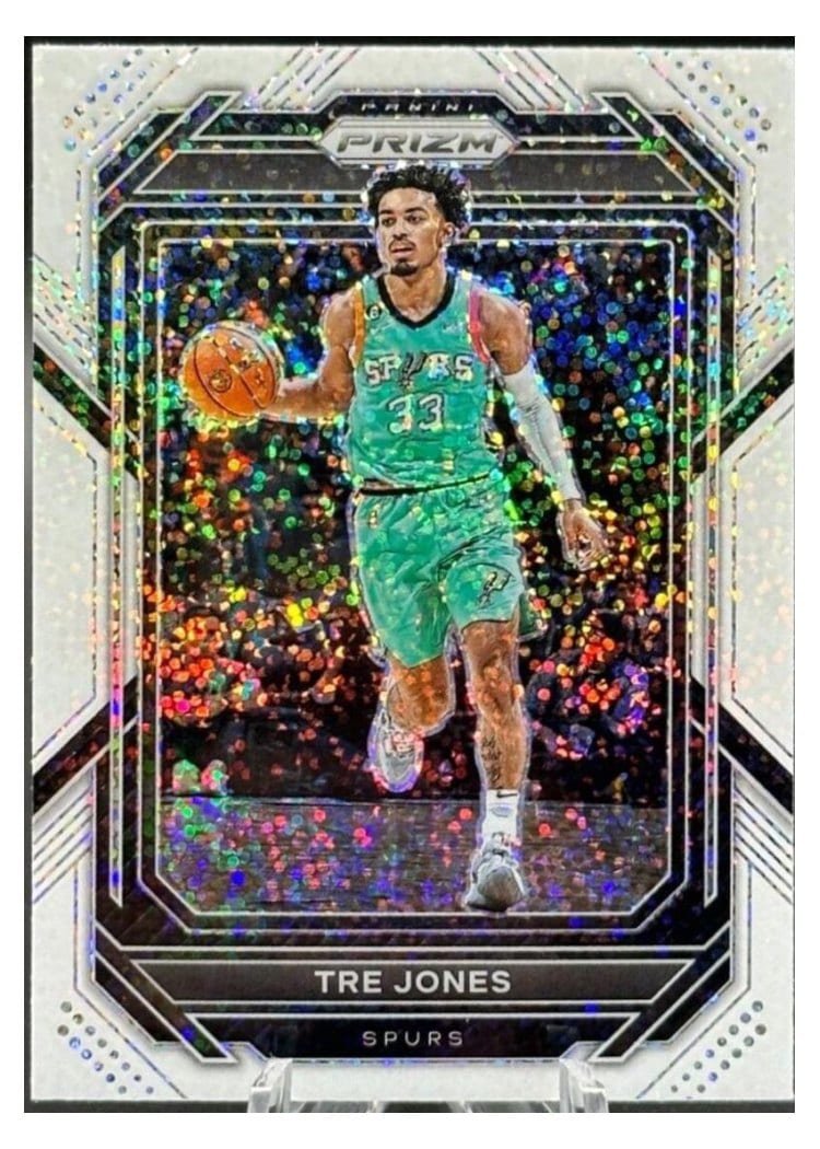 2022-23 Panini Prizm Base Set Tre Jones #209 card