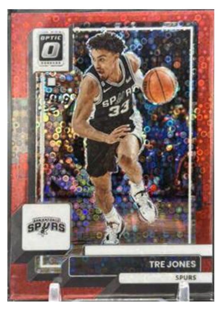 2022 Panini Donruss Optic Tre Jones #199 card