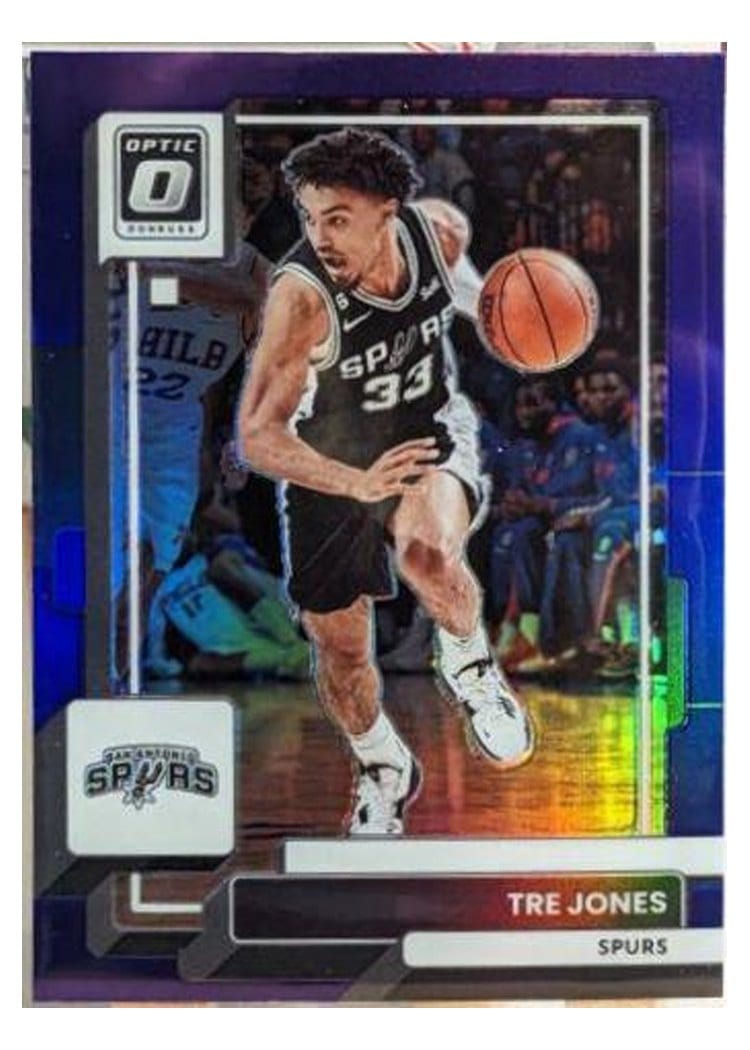2022 Panini Donruss Optic Tre Jones #199 card
