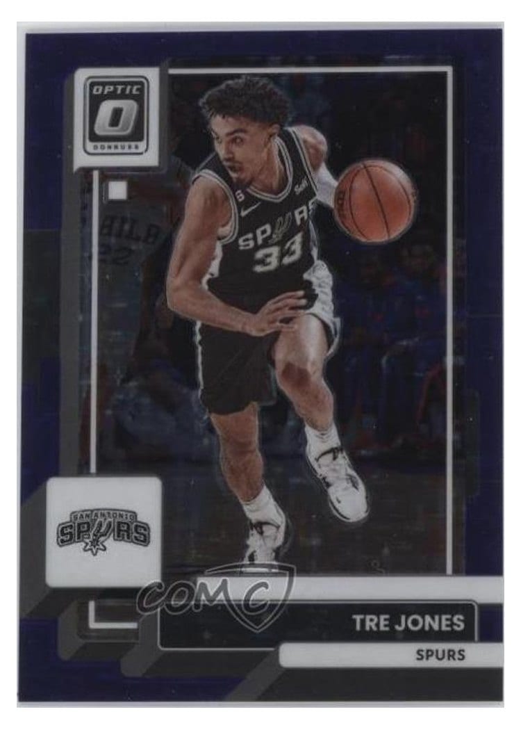2022 Panini Donruss Optic Tre Jones #199 card