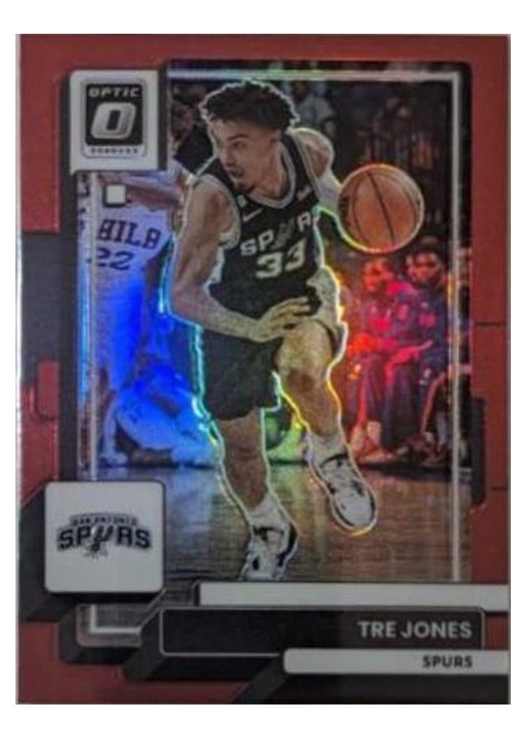 2022 Panini Donruss Optic Tre Jones #199 card
