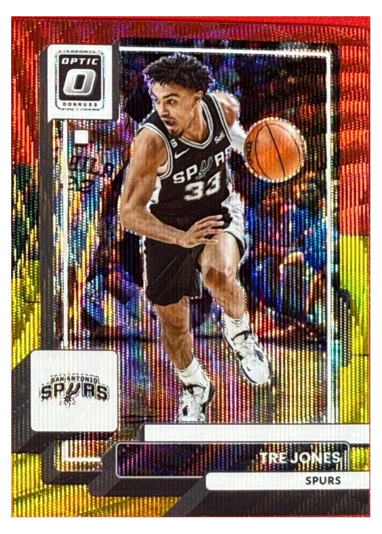 2022 Panini Donruss Optic Tre Jones #199 card