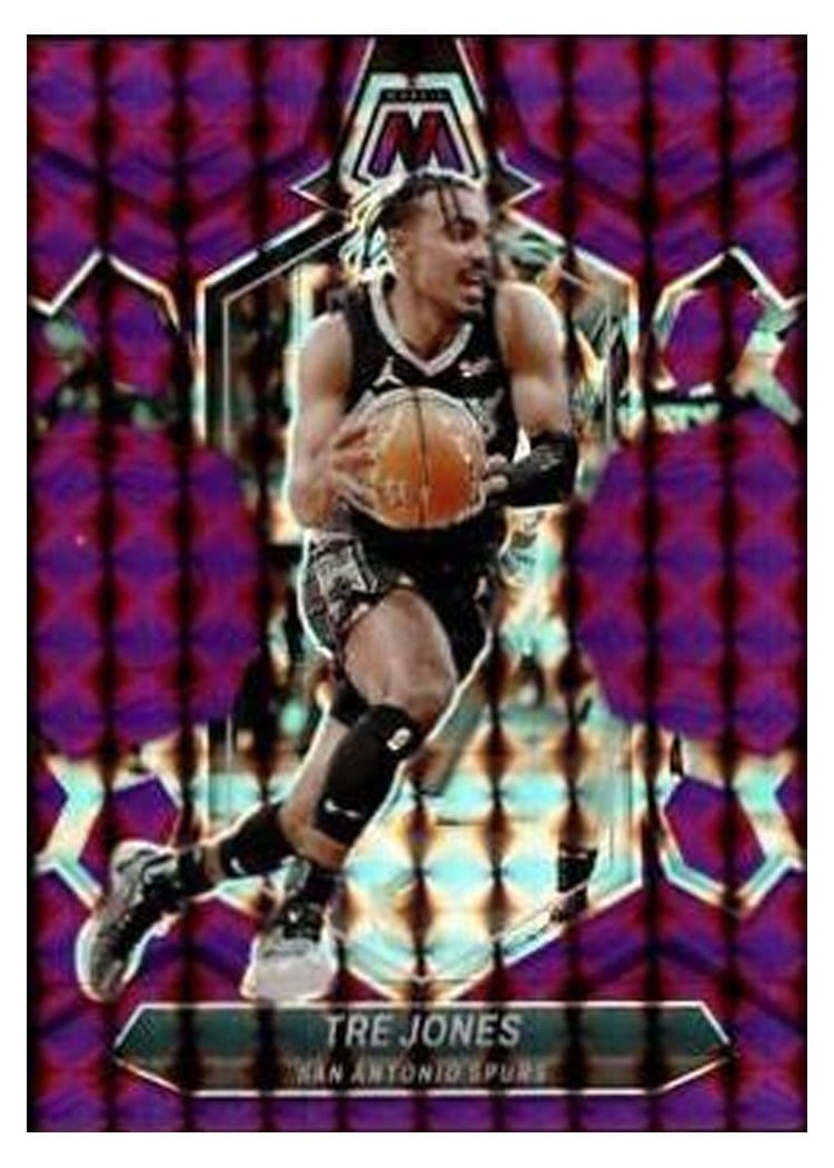2023-24 Panini Mosaic Base Set Tre Jones #172 card