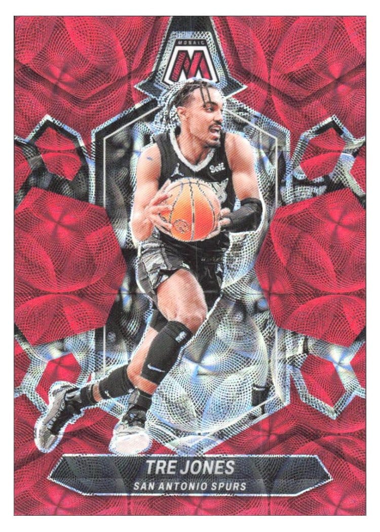 2023-24 Panini Mosaic Base Set Tre Jones #172 card