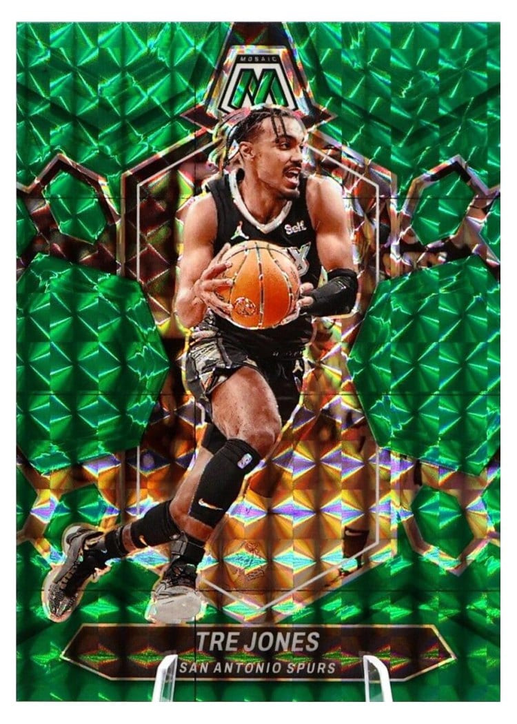 2023-24 Panini Mosaic Base Set Tre Jones #172 card